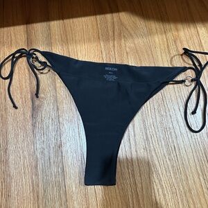 Mikoh Black Bikini Bottom small NWOT